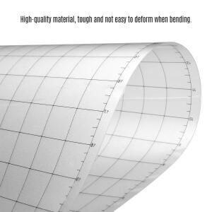 크리컷 실루엣 카메오 익스플로어 플로터 기계용 12x24인치 투명 점착식 커팅 매트 교체용 3개