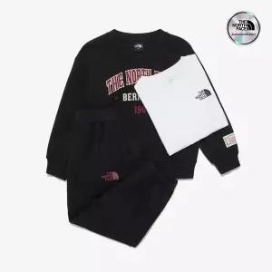 [노스페이스] [노스페이스키즈 공식] NM5MR57T 키즈 고 투 3PCS 세트 BLACK