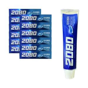 애경산업 2080 어드밴스 블루 치석케어 치약 120g x 12개
