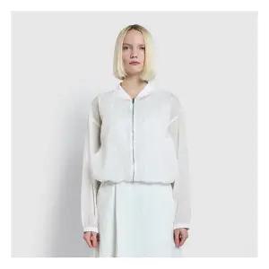 JAJU/자주 여 사각사각 봄버 점퍼화이트 1126476