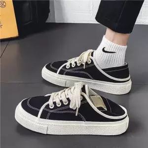 남성 뮬 운동화 39 슬리퍼 메쉬 남자 뒤없는 여름 FB03 뮬운동화 베이지, A. A.