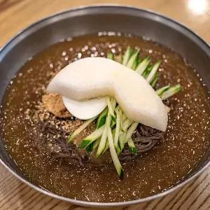 해든나라 칡냉면세트 10인분(칡냉면사리 2kg +꿩육수 340g x10봉지) 물냉면 비빔 함흥식