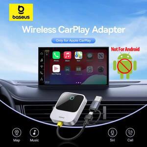 Baseus Carplay 무선 어댑터 스마트 박스 동글 Bluetooth 5.0 WiFi 자동차