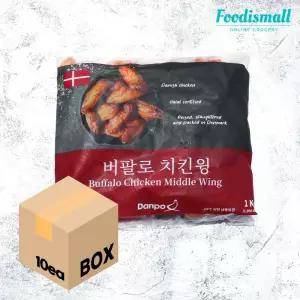 (박스판매)덴포 버팔로 치킨 윙 1kgX10개