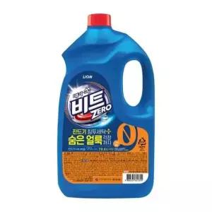 세탁기세제 LION 때가 쏙 비트 진드기 침투 세탁 세제 드럼용 4L