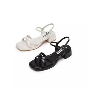 JILL BY JILLSTUART 질바이질스튜어트 마일리 크로스 스트랩 플랫폼 샌들 - 2colors JLSO6E300BK JLSO6E301