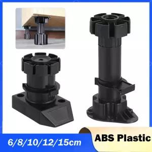 높이조절발 의자 책상 주방 욕실 80mm110mm100mm130mm120mm160mm 1개 조절 높이 찬장 발 수납장 다리