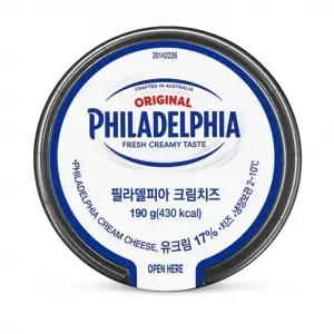 필라델피아 냉장 크림치즈 190g