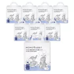 모모래빗 팬티기저귀 에코드라이 썸머 밤기저귀 특대형(XL) 22매x8팩