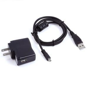 니콘 쿨픽스 P500 S2800 용 USB AC DC 전원 어댑터 카메라 배터리 충전기 코드