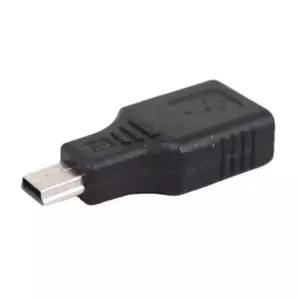 티테크놀로지 USB-A 2.0 to Mini 5핀 F/M 변환젠더 T-USBG-AF5PM