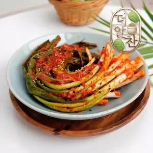 더알찬 쪽파김치 900g 파김치 소포장 가정용 밑반찬 김치