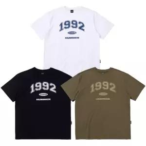 [험머] 공용 1992로고 쿨 반팔 티셔츠_HC2RT1356M