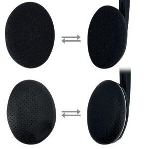 1 쌍 스폰지 이어 패드 통기성 메모리 폼 이어 쿠션 교체 헤드셋 귀마개 Sennheiser SC160 165USB