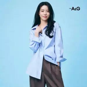 더엣지 [앱1만원]26SS 루즈핏 롱 코튼셔츠