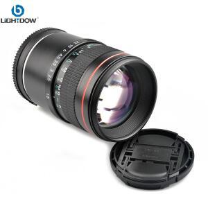 Lightdow 85mm F1.8 소니 A9 A7R NEX-7 A6500 용 중형 망원 인물 풀 프레임 E 마운트 렌즈