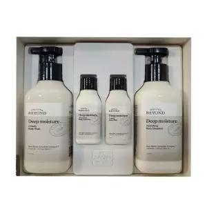비욘드 딥 모이스처 바디 2종 세트(크리미 워시 300ml+스무딩 에멀전 300ml)