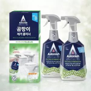 아스토니쉬 곰팡이 제거제 클리너 세정제 화장실 욕실 변기 베란다 창틀 바닥 겔타입 2개