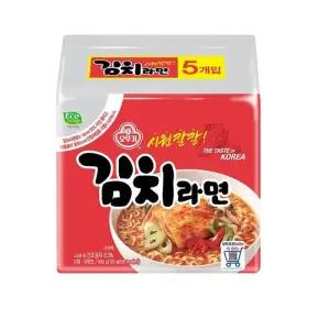 오뚜기 김치라면 120g x 40 코스트코 잡화마켓2604