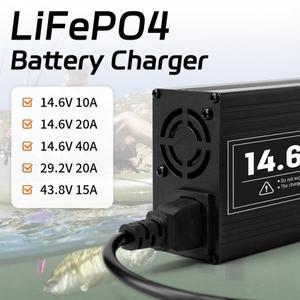 LiFepo4 배터리용 충전기 14.6V 29.2V 10A/20A/30A 12V