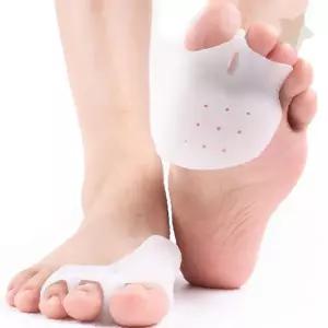 발가락 교정기 실리콘 젤 패드 발가락 사이 공간 확보 겹침 방지 보행 자세 개선