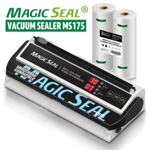 진공 포장기 MAGIC SEAL MS175 식품용 플라스틱 백 실러 밀봉기 마일러 주방 자동 수동