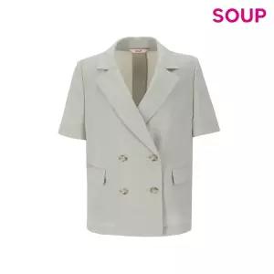 [롯데백화점]SOUP 반팔 더블 자켓 SB6JK30