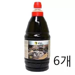 이엔푸드 유경빈 모밀쯔유1.8L 6개박스 샤브샤브 절대미각