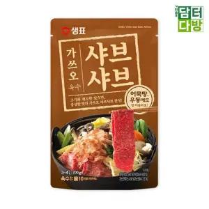 샘표 가쓰오 샤브샤브 육수 200g X 5개