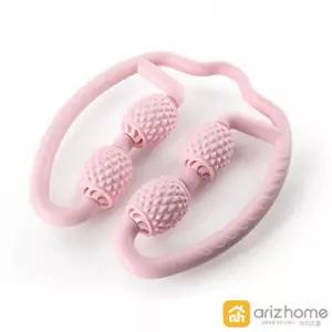 종아리마사지롤러 핑크 다리안마기 마사지기 허벅지