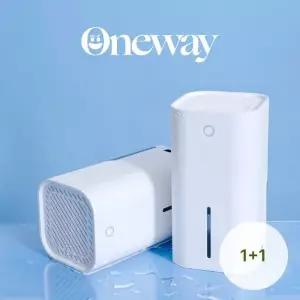 [Oneway 원웨이](1+1) 원웨이 제습기 미니 소형 가정용 화장실 공기청정기 원룸 일반용 자취용