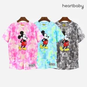 [디즈니정품] 물나염 미키 상하복 세트