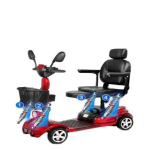 접이식 전동스쿠터 2인용 노인용 장애인용 42X 기본형 250W A