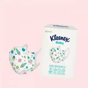 크리넥스 베이비 새부리형 입체마스크 우주 25P 1개 4598843