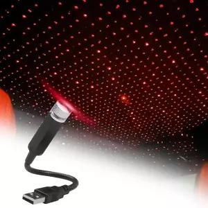HAOBO USB 스타 루프 조명 자동차용 조절 가능한 로맨틱 프로젝터 실내 지붕 액세서리 인테리어 미니 LED