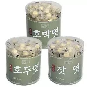 오가웰 대용량 원통엿 우진 잣엿 호두엿 호박엿 가락엿 엿 선물용 전통엿 합격엿 건강 간식 수능엿 가평잣