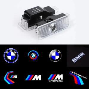 BMW 3 5 6 7 1 시리즈 Z4 X3 X6 E81 E71 E90 E93 F30 F10 E92 E60 E84용 LED 자동차 도어 HD 라이트 레이저