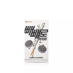 [롯데웰푸드]  화이트쿠키 빼빼로 37g 20개