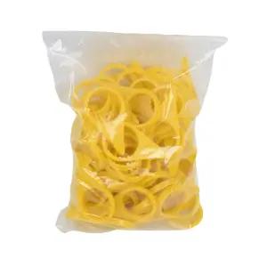 Puruoda 100 PCS 33mm 루즈 휠 러그 너트 점검 검사 도구 인디케이터와 호환 가능 상업용 트럭 스터드
