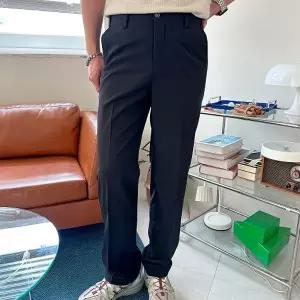 남자 골프웨어 히든밴딩 출근룩 빅사이즈 스판 슬랙스