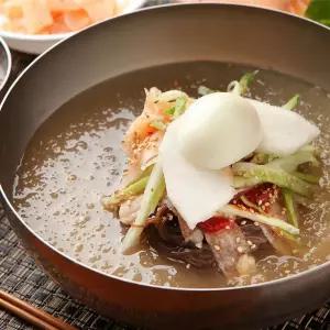 농민식품 칡냉면 2kg + 사골맛 냉면육수 350g 10개