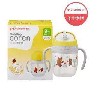 더블하트 마그마그 코롱 빨대컵