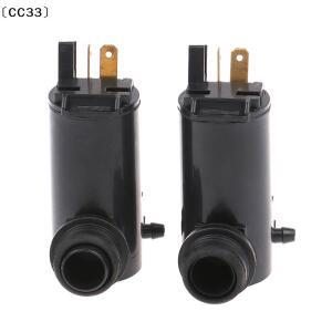 바로곱 1pc 12v 24v 자동차 유리 와이퍼 워셔 펌프 워터 제트 모터 CC33