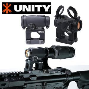 UNITY 전술용 패스트 마이크 마운트 (Aim T01 T02 M5s M5b R5 듀티 RDS 레드닷 사이트 스코프 범용 20mm 레