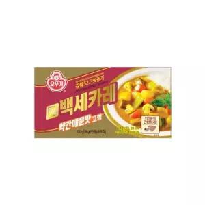오뚜기 백세카레고형약간매운맛100g FdZ4+1DRO