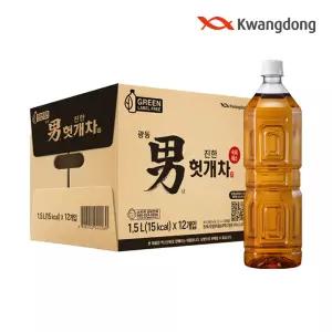[본사직영] 광동 진한 헛개차 무라벨 1.5L 12개