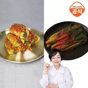 빅마마 이혜정의 맛있는 갓김치 3kg + 오이소박이 2kg 총5kg 갓담은 별미 김치