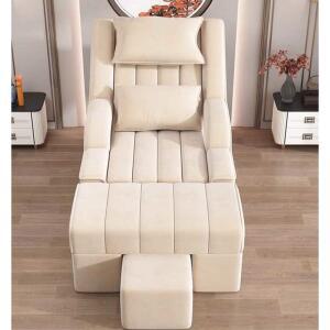 안마의자 의자 마사지 전동 팔걸이 페디소파 좌석 베이지 쇼파 전기