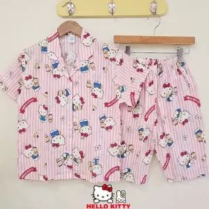 헬로키티 잠옷 산리오 여아 키즈 공주 맘커플 패밀리 초등 유치원 생일 파자마파티
