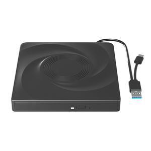 DVD 플레이어 컴팩트 외장 CD 드라이브 휴대용 RW 광학 리더 USB Type 윈도우 11 10 호환 간편 설치